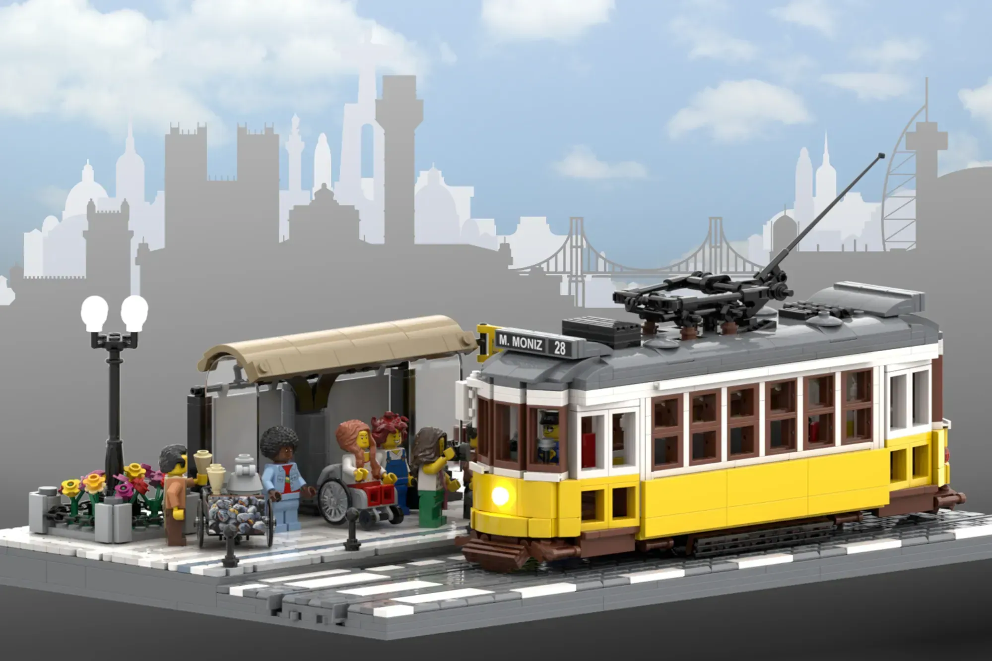 Lisbon Tram El trico 28 LEGO Ideas