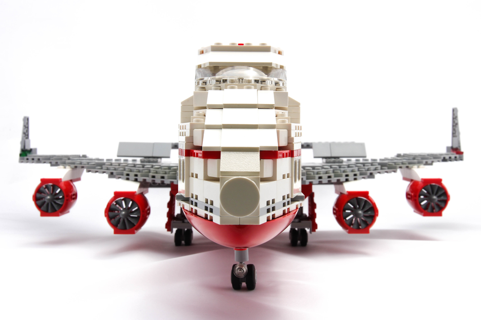 Boeing 747 hot sale lego set