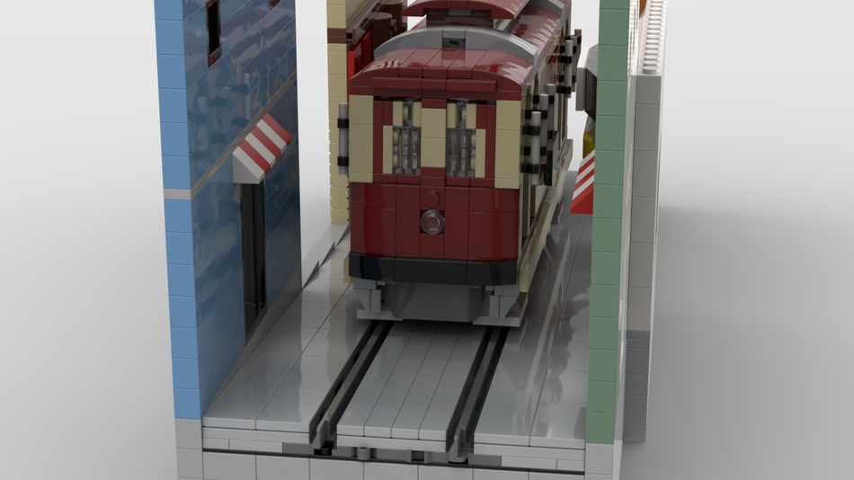 Lego best sale cable car