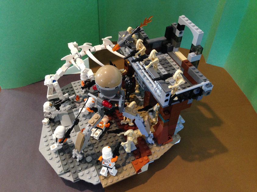 LEGO IDEAS The Greatest Battles Built by You Battle of Utapau Retaking Pau City