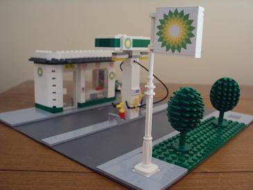 Lego discount petrol pump