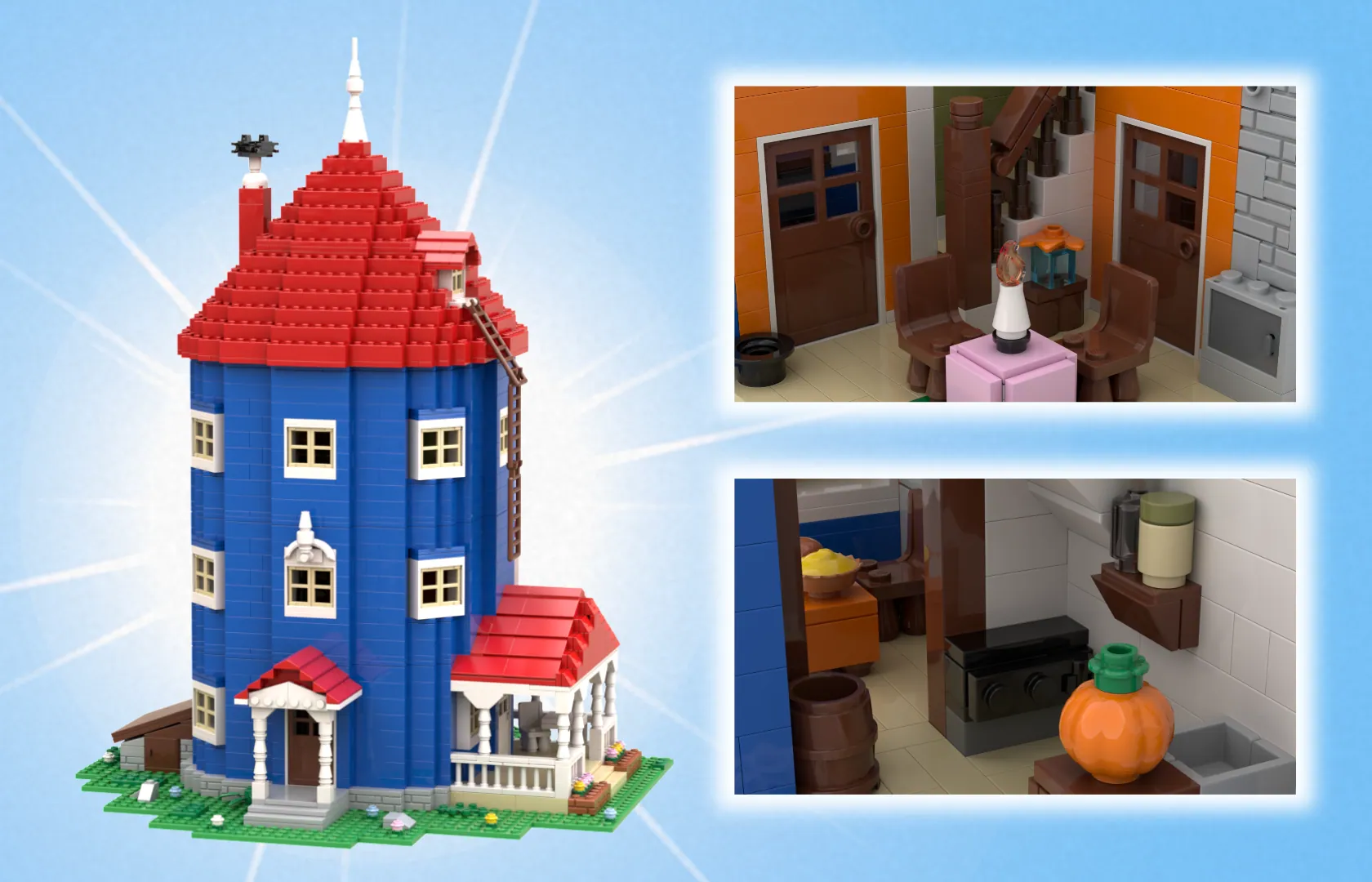Moominhouse ムーミン屋敷 | LEGO® Ideas