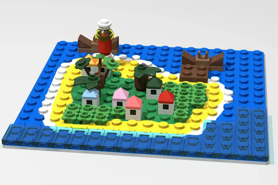 LEGO IDEAS The Mysterious Island