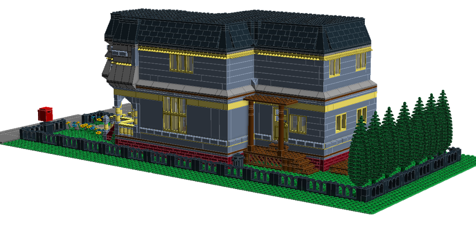 Woodland mansion lego discount set