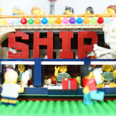 lego pirate ship ride