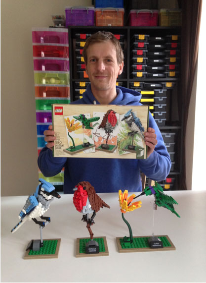 LEGO IDEAS Blog Interview with Tom Poulsom and a first look at Birds