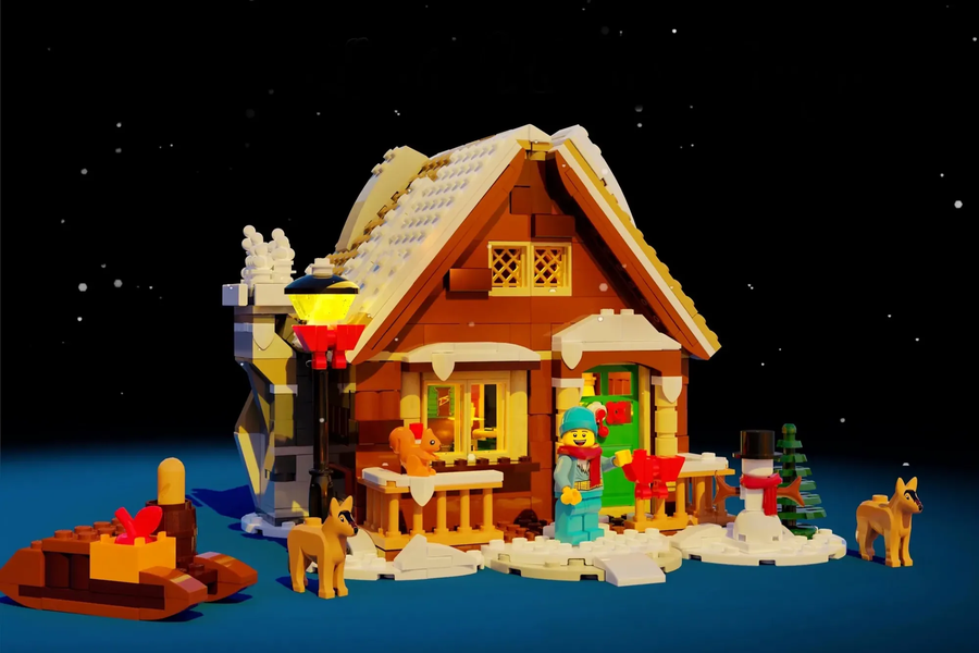 LEGO IDEAS Santa s Cottage