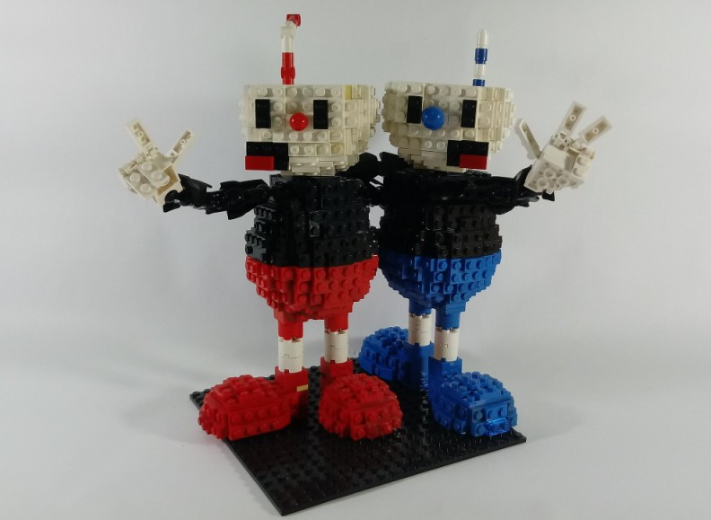 LEGO IDEAS - Knockout!: It's Cuphead and Mugman vs. Mr. King Dice!