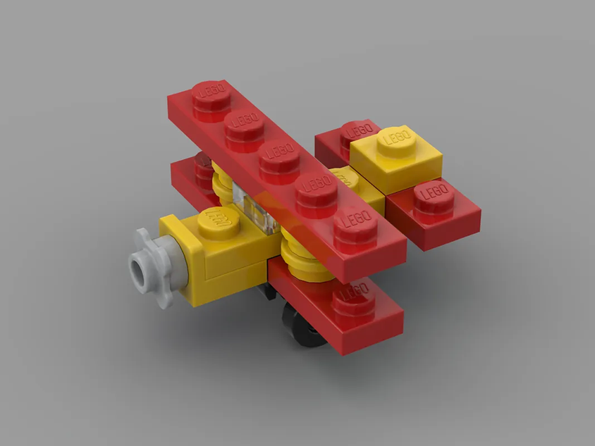 LEGO IDEAS - 90th Anniversary: Micro-Scale Celebrations! - Biplane 613