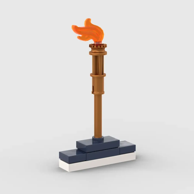 Lego torch online piece