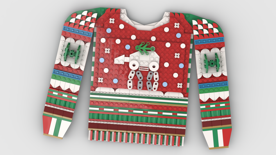 Star wars on sale knitted christmas sweater