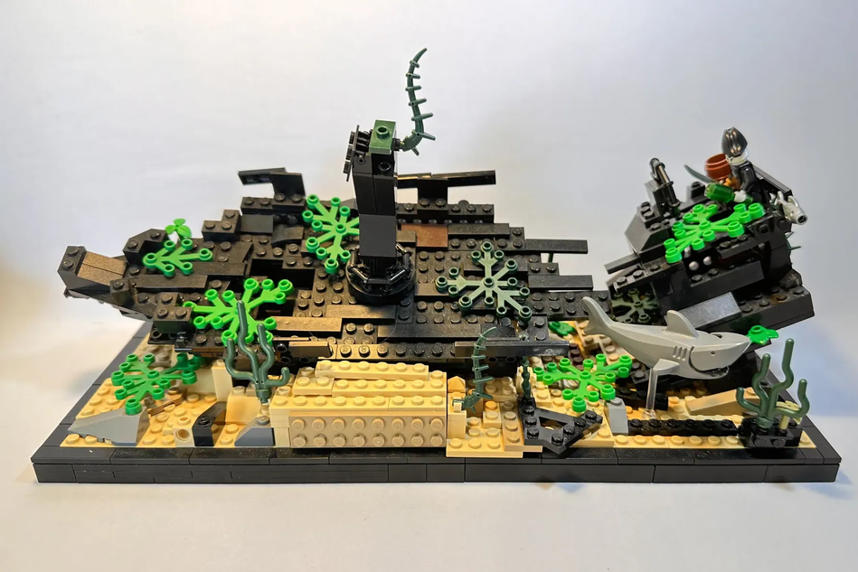 Lego 2025 ideas shipwreck