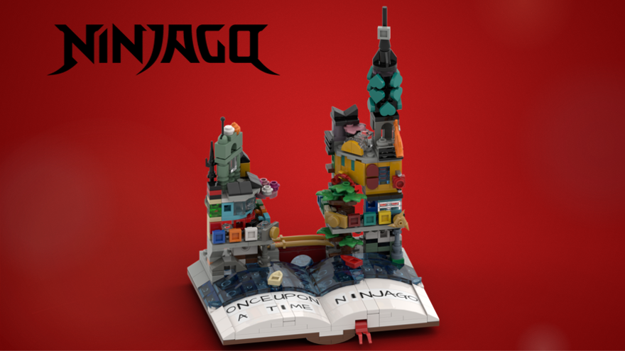 The history of online lego book