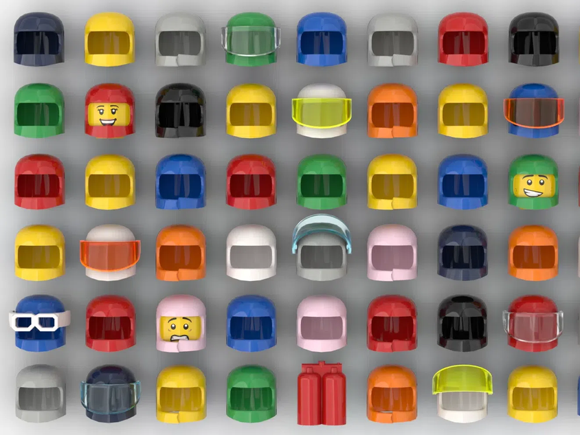 Lego space helmet sale