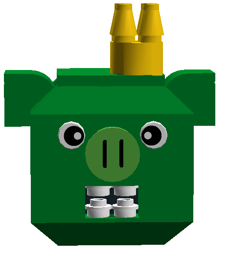 angry birds king pig crown