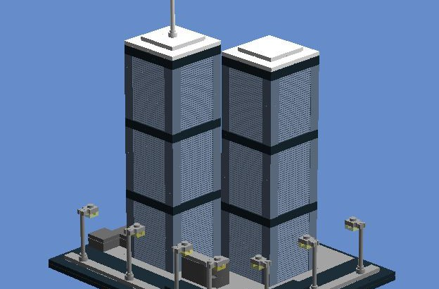 World trade store center lego