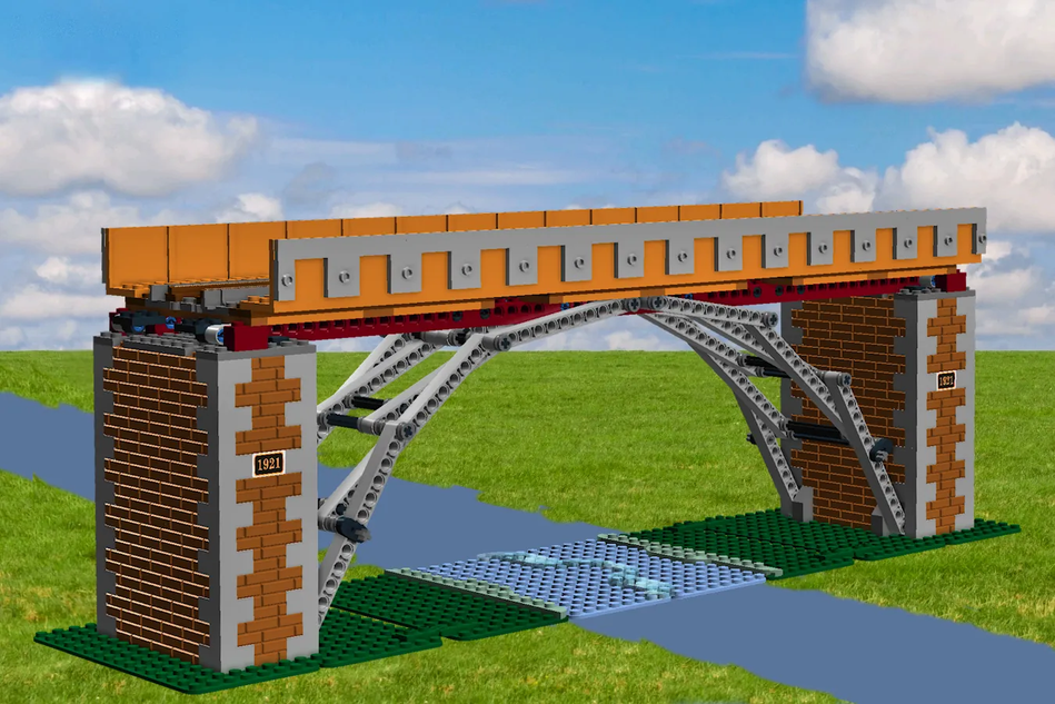 Lego discount bridge ideas