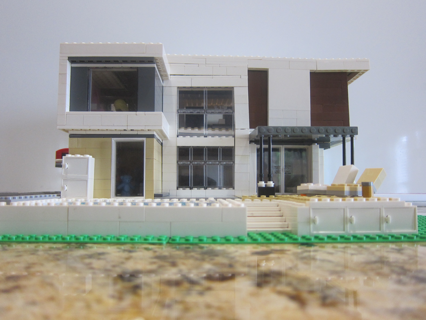 Lego store modern mansion