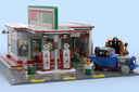 Old lego gas discount station