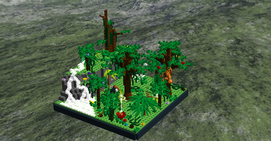 Lego rainforest cheap