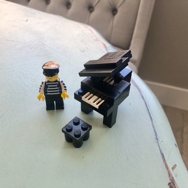 Lego piano online mini