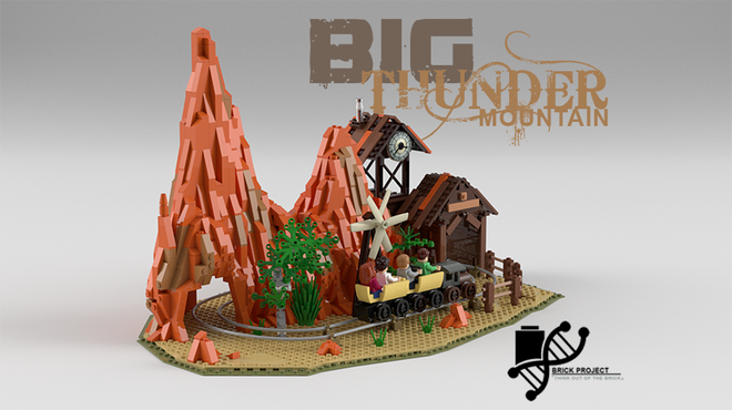 Big thunder mountain discount lego