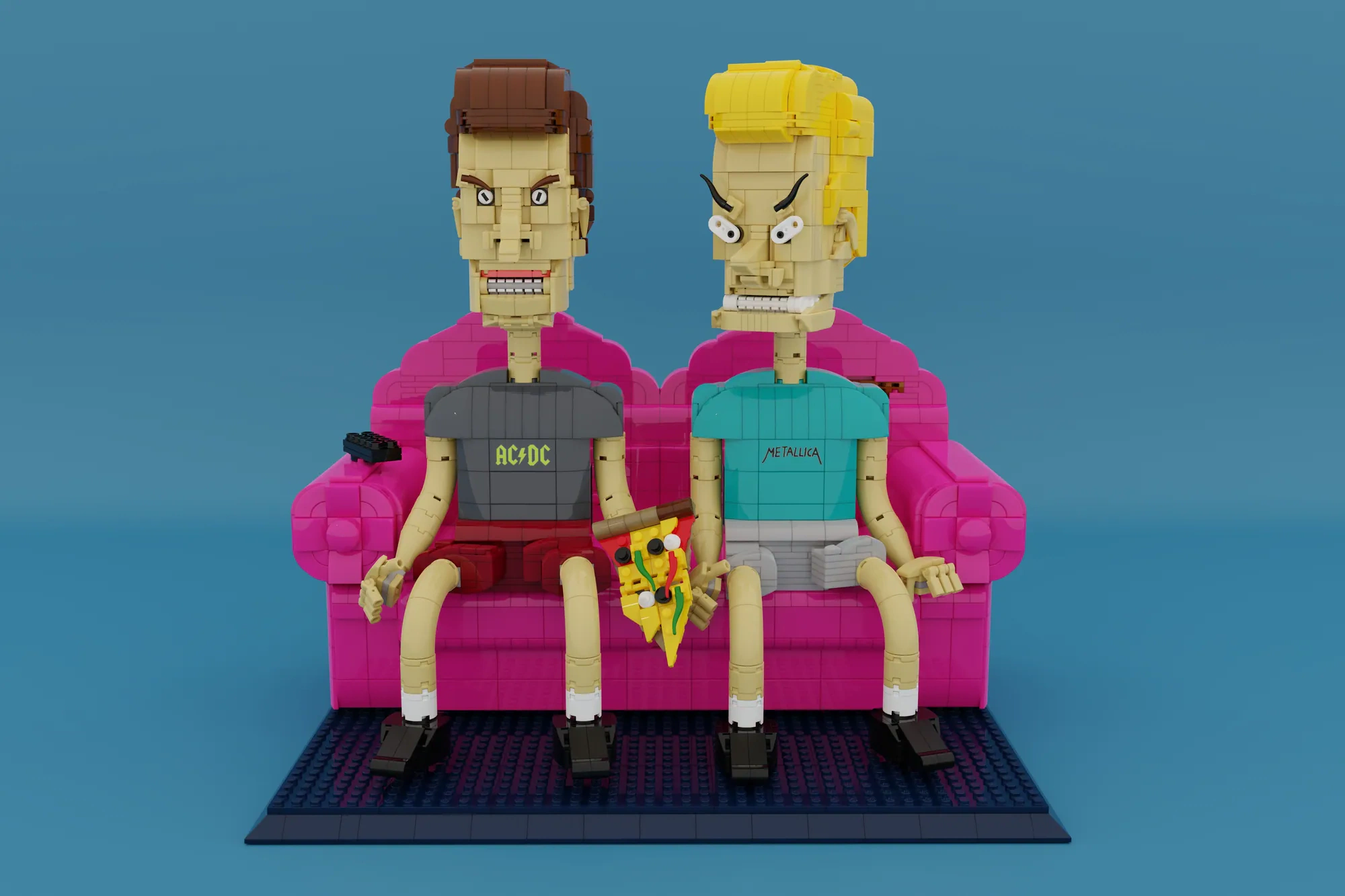 Beavis and Butt-Head on the Couch | LEGO® Ideas