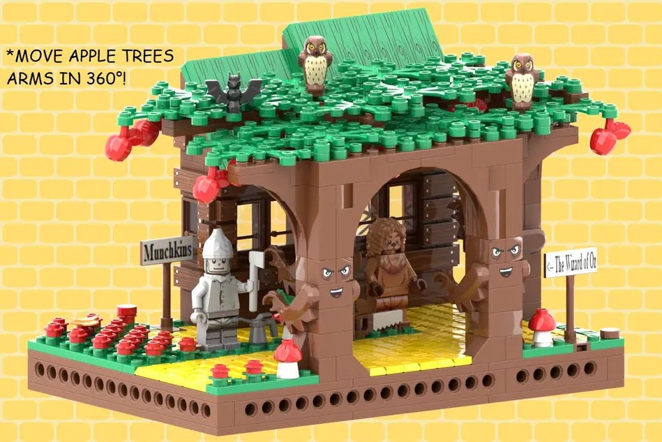 LEGO Ideas The Wizard of Oz 85th Film Anniversary Achieves 10 000 Supporters The Brick Fan