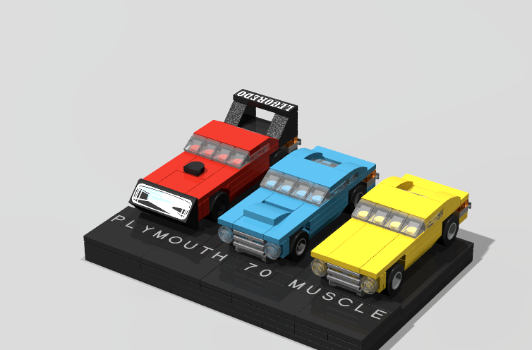 LEGO IDEAS Plymouth Muscle