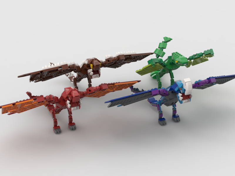 Harry potter 2024 lego dragons