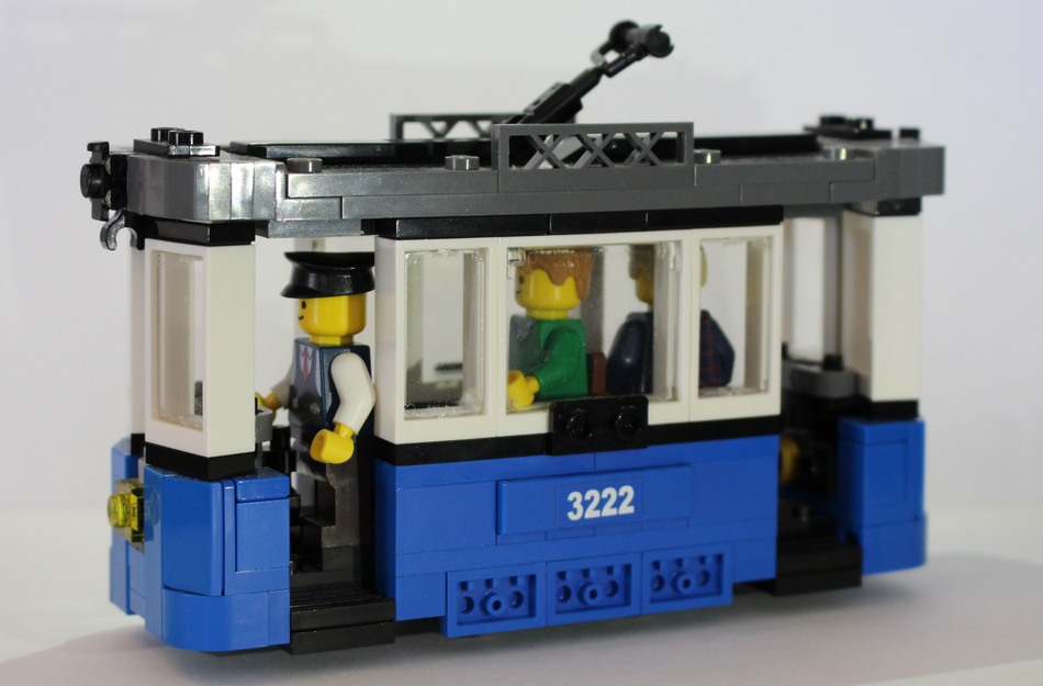 Lego best sale tram set