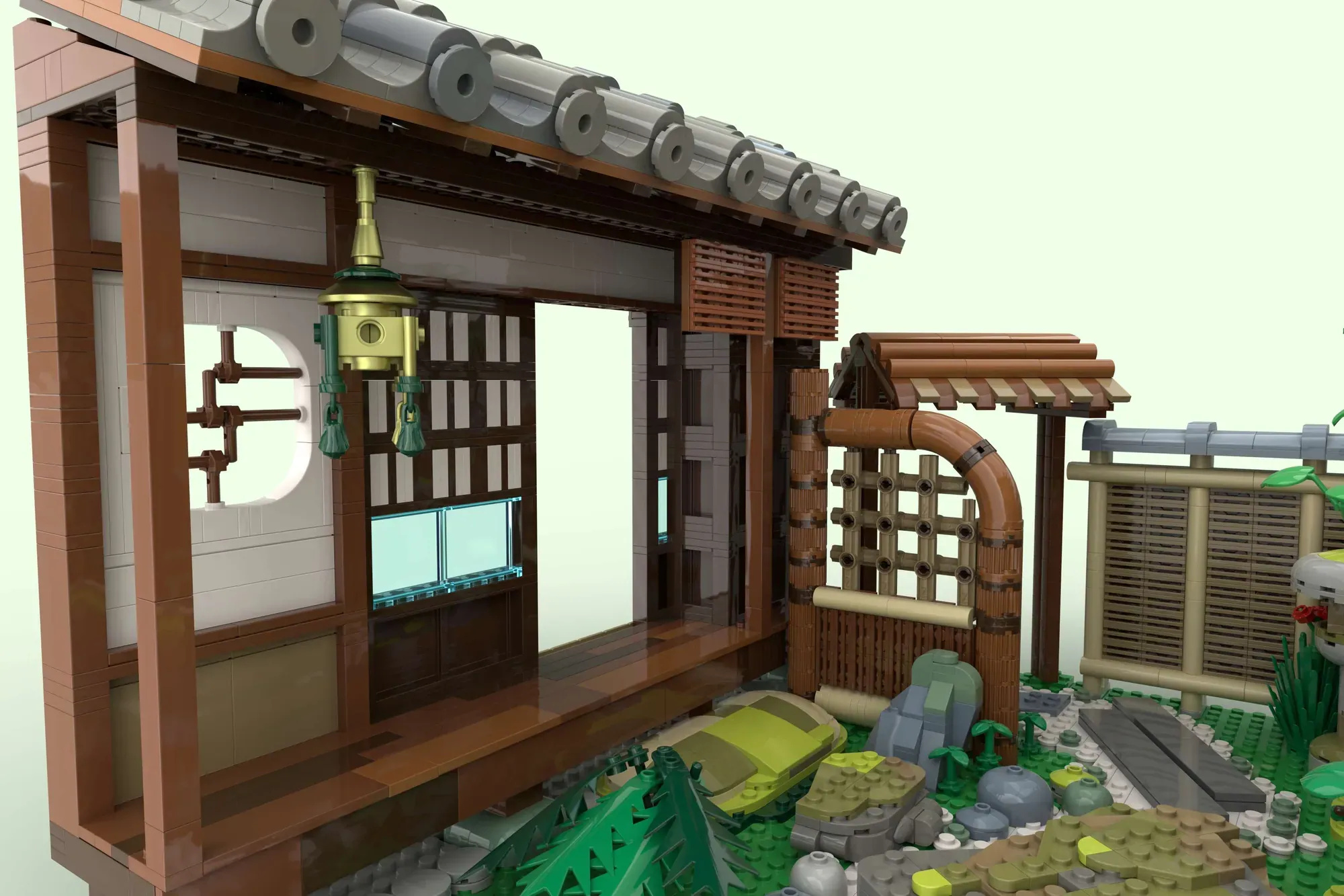 ラヴジョイの庭 Japanese Courtyard Garden 坪庭 | LEGO® Ideas