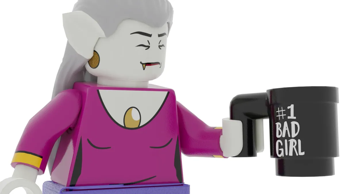 Bad girl online lego