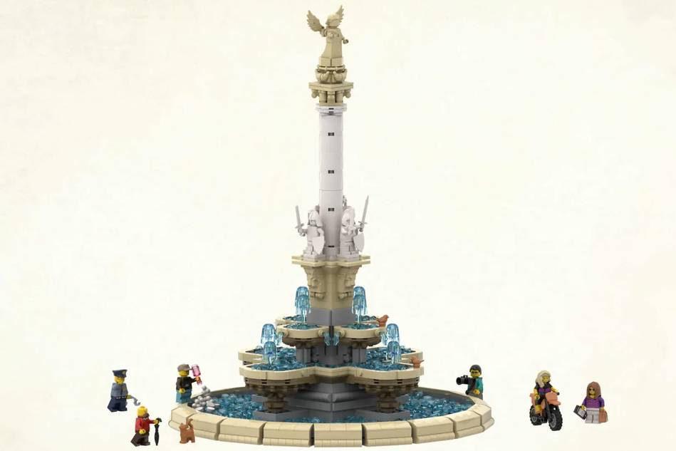 demonstration to uger by LEGO IDEAS - Lego City Fountain