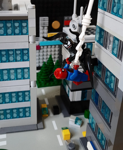 Spiderman vs best sale venom lego set