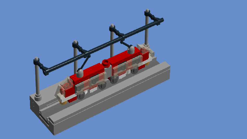 Lego best sale micro train