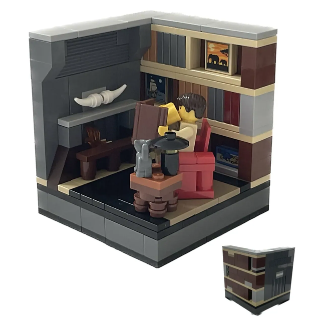 LEGO IDEAS Me myself and I Book Nook