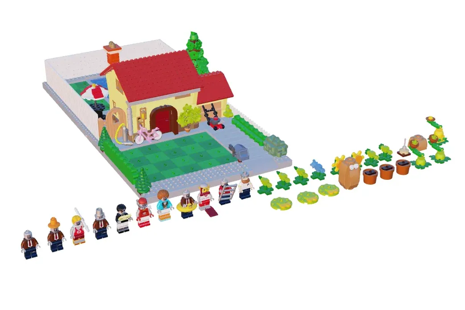 LEGO IDEAS Plants vs. Zombies 15th Birthday Players House From Plants vs. Zombies