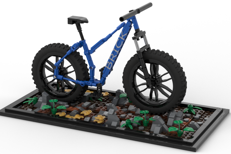 Lego downhill shop bike