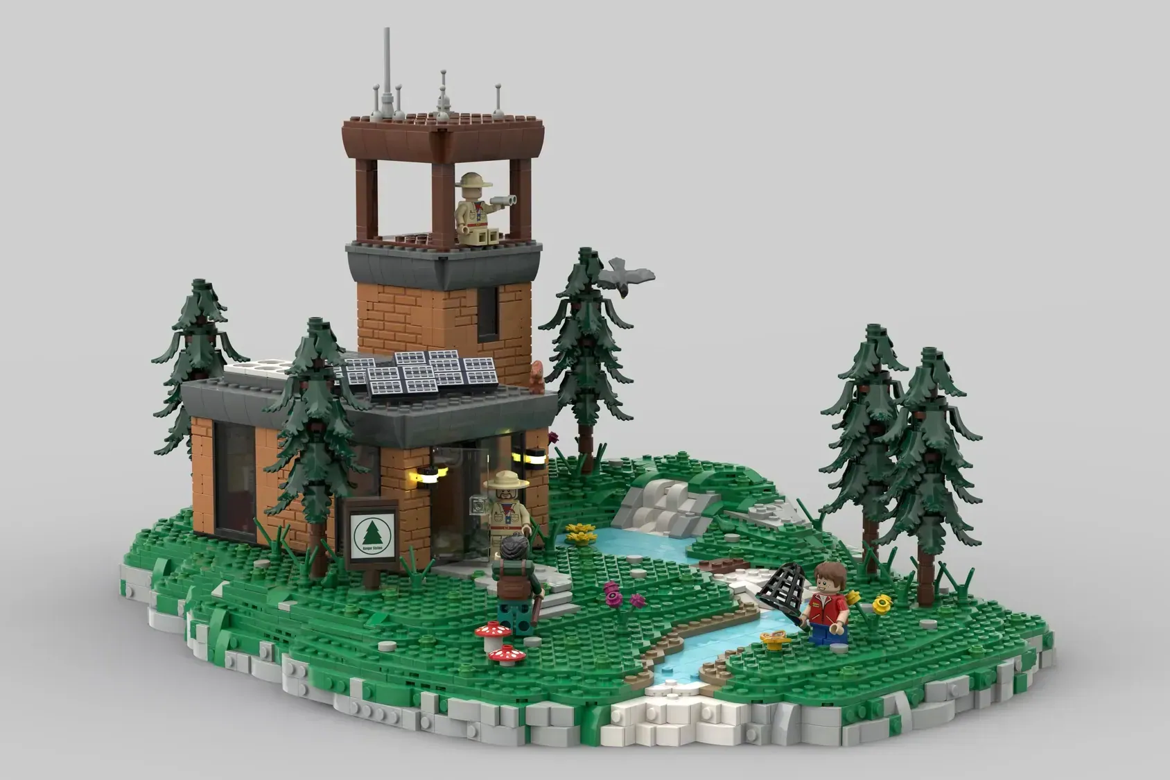 Modern Ranger Station | LEGO® Ideas