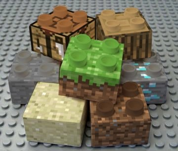 Lego cheap minecraft blocks