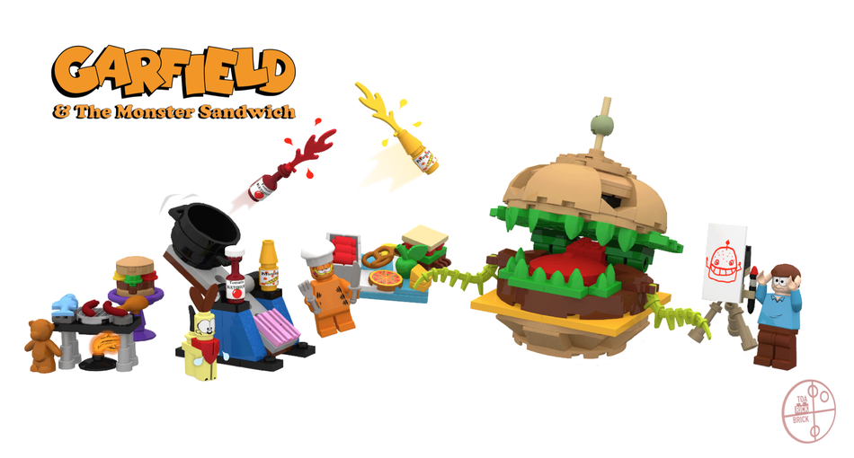 LEGO IDEAS Garfield The Monster Sandwich