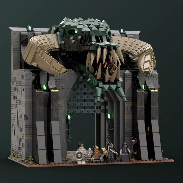 Black discount dragon lego