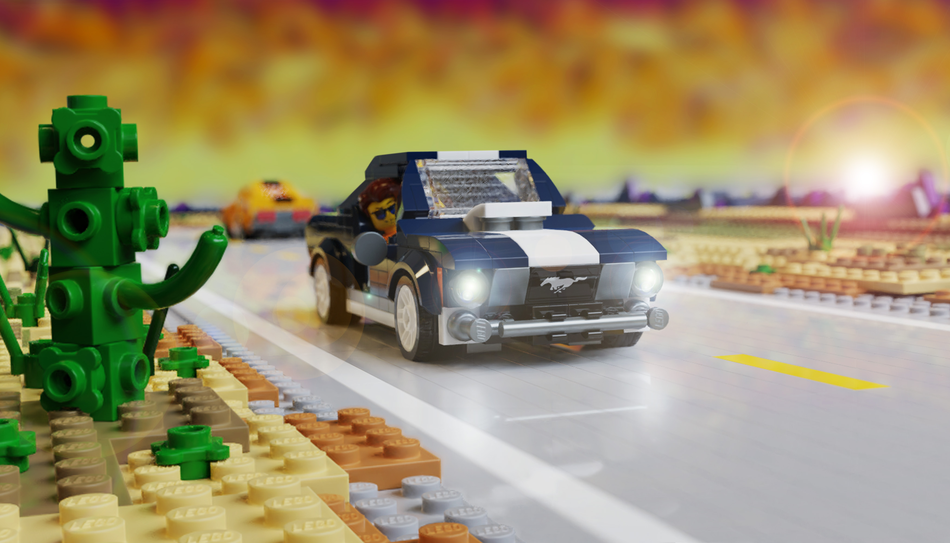 LEGO IDEAS - Celebrate your favorite Ford Mustang in a beautiful scenery!