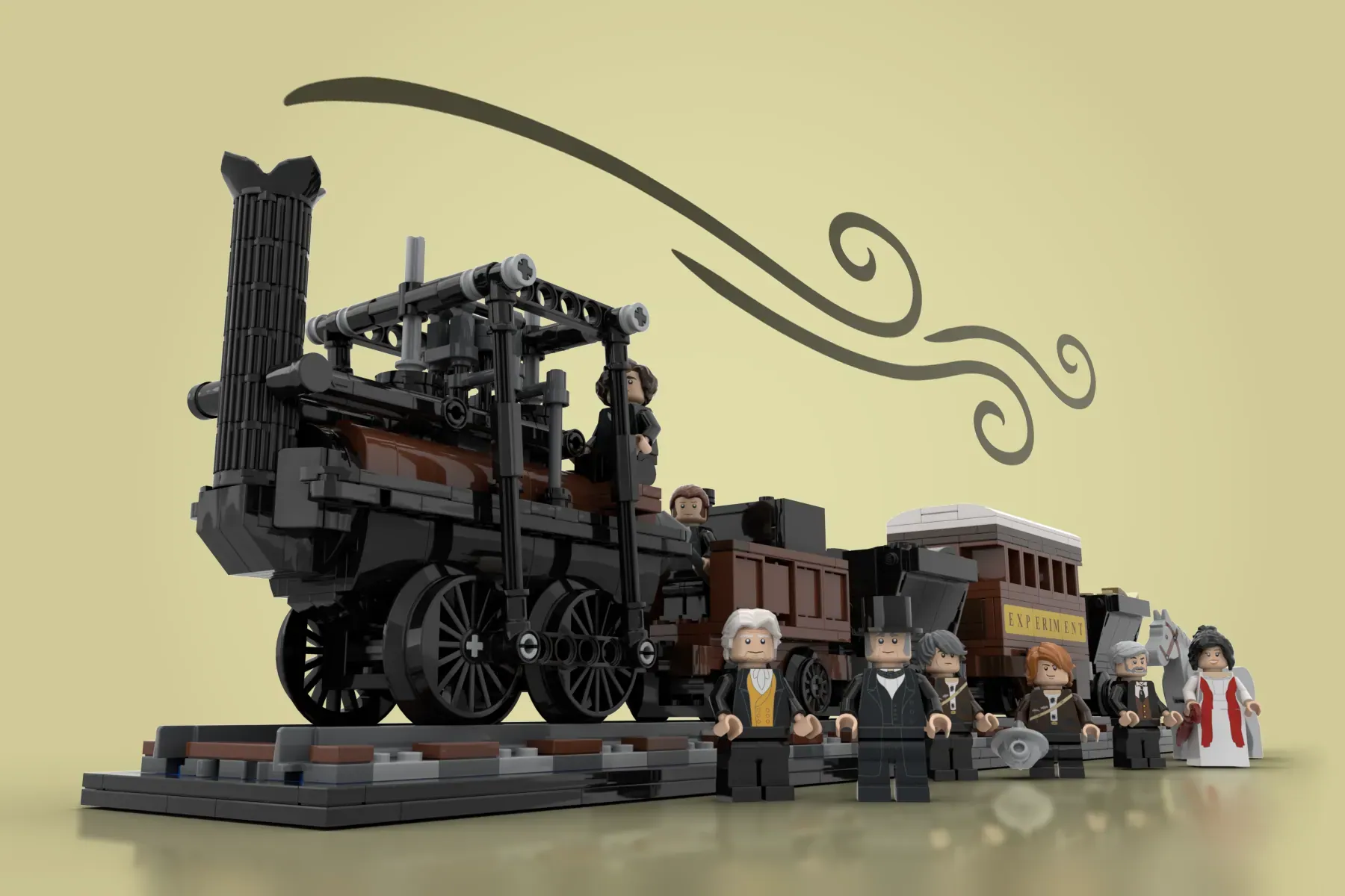Locomotion No. 1 - Celebrating 200 Years of Railways | LEGO® Ideas
