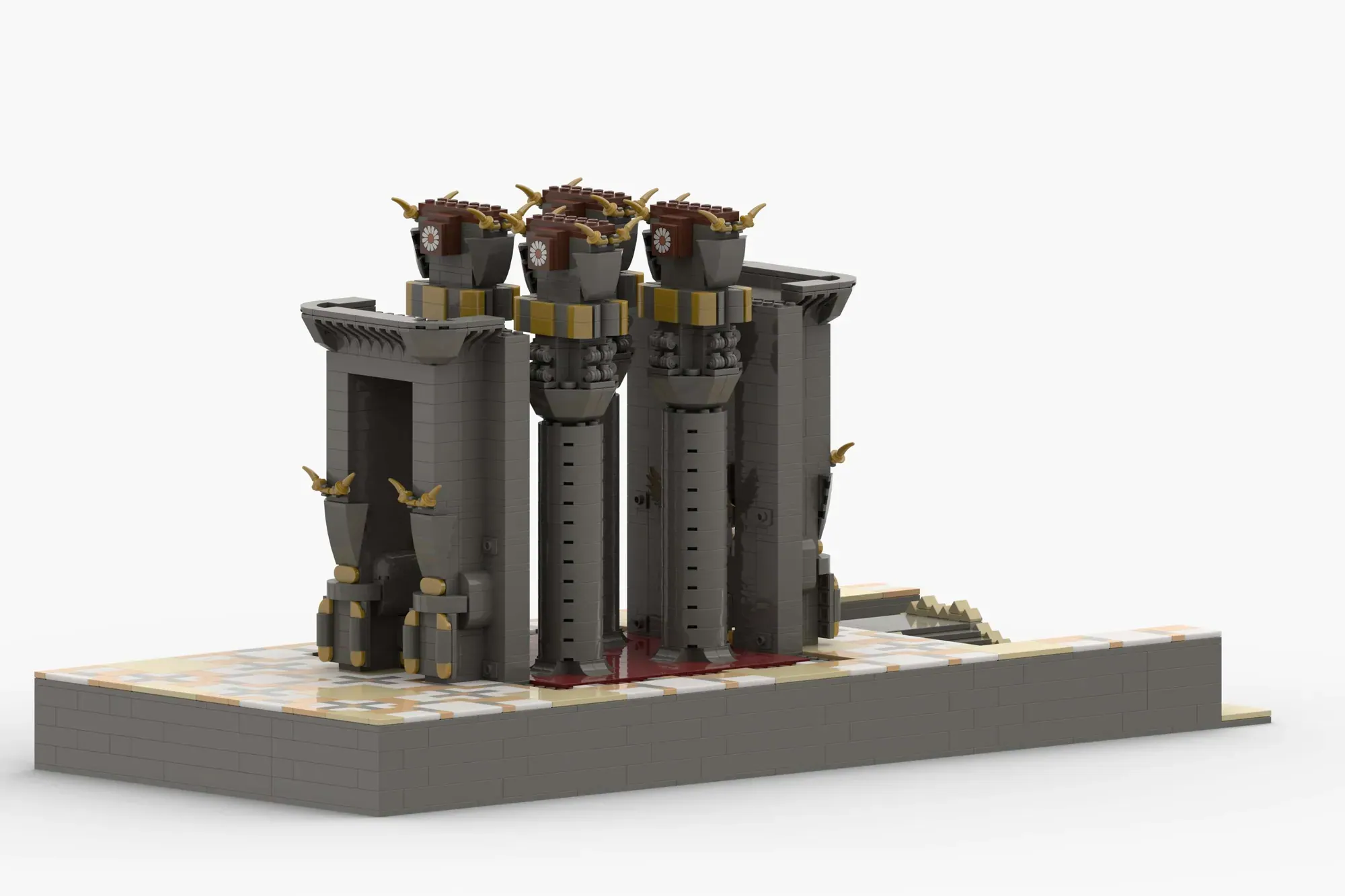 ロボット PALACE ATHENE & GAZA C The Gate of All Nations (Gate of Xerxes I) — Persepolis