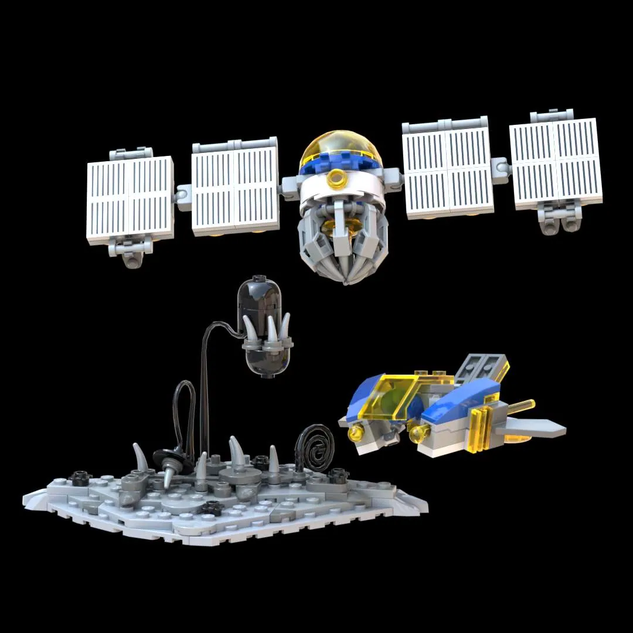 Lego discount ideas satellite