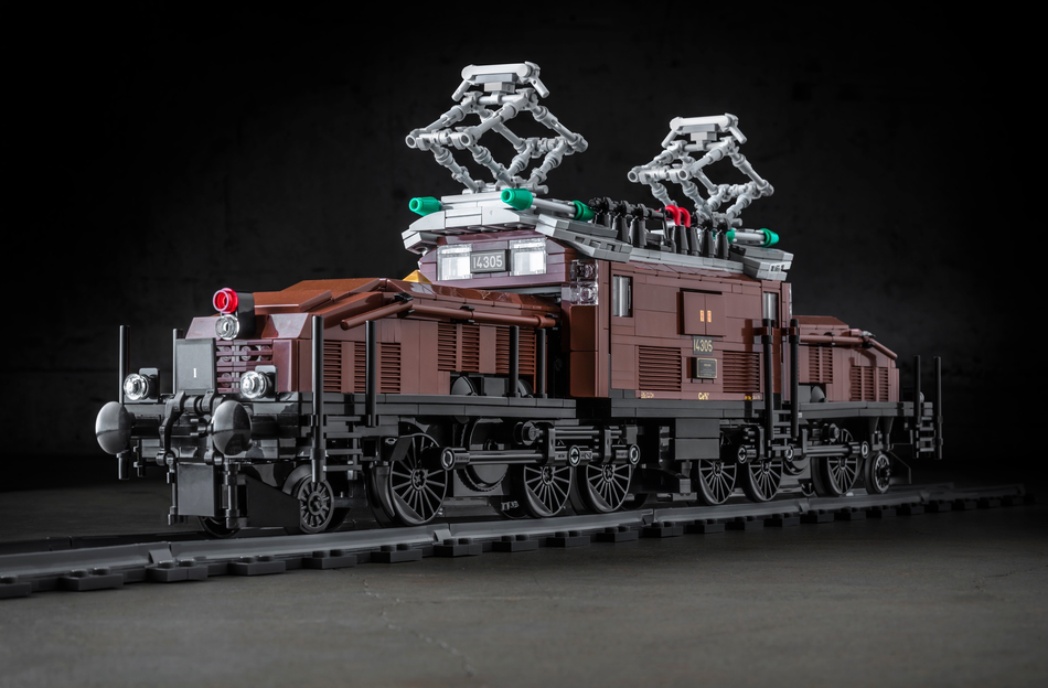 LEGO IDEAS Crocodile Locomotive SBB Ce 6 8 III