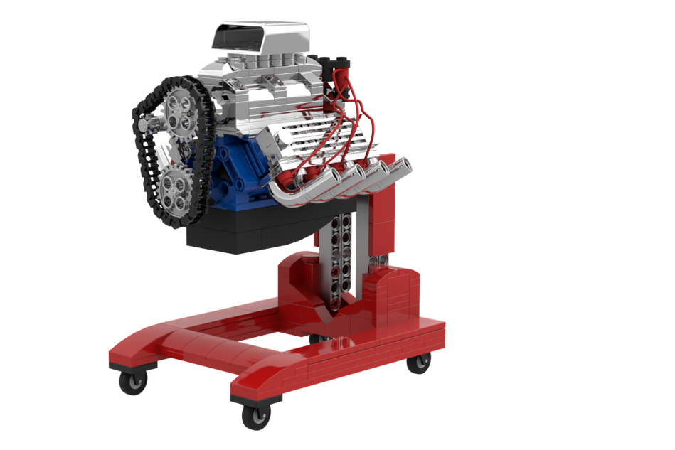 Lego car discount with working engine