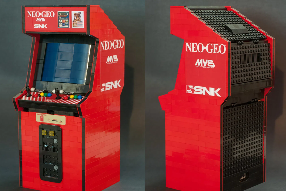 Lego arcade cabinet new arrivals